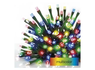 LED vánoční světelný řetěz 12 m, multicolor