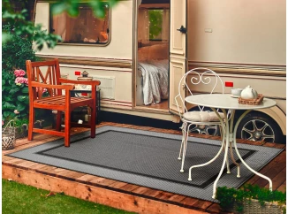 Venkovní koberec Arizona 120x170 cm, šedý