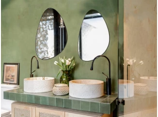 Nástěnné zrcadlo Ida 40x60 cm, černé