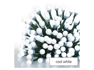 Vánoční řetěz LED 8 m, studená bílá