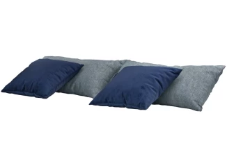 Set polštářů (4 ks) Navy, šedo-modré