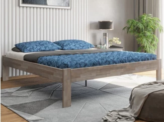 Postel Tema Futon 180x200 cm, šedý buk