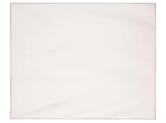 Vánoční ubrus 130x160 cm, bílý se stříbrnými vetkanými nitkami