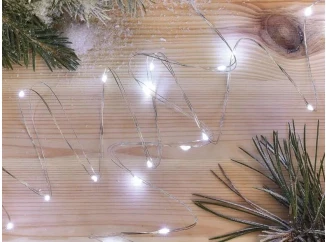Vánoční řetěz LED Nano 1,9 m, studená bílá