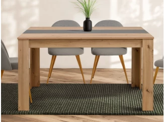 Jídelní stůl Niklas 138x80 cm, dub artisan