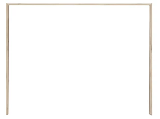 Paspartový rám k šatní skříni Utah, dub pískový