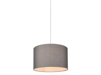 Lustr Hotel, šedá látka