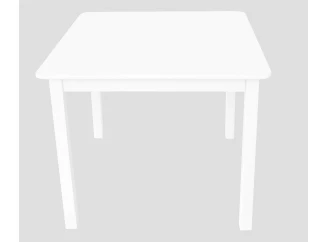 Dětský stolek Pantone 60x60 cm, bílý