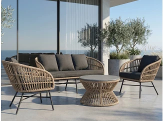 Zahradní sedací souprava Del Mar, 4dílná