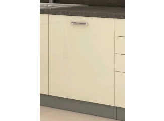 Dolní kuchyňská skříňka Karmen 60D, 60 cm, šedá/krémová
