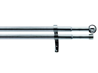 Garnýž dvouřadá Lory 200-350 cm, ušlechtilá ocel