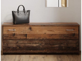 Botník Samuel, vintage optika dřeva