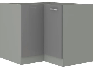 Dolní rohová kuchyňská skříňka Grey 90ND, 90 cm
