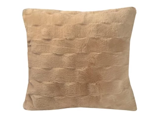 Dekorační polštář Rabbit Bubble 45x45 cm, hnědý