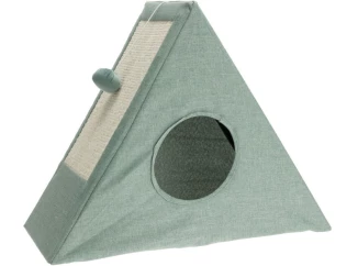 Stan pro kočky 40 cm, zelená/šedá