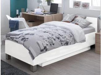 Postel Mega 160, 90x200 cm, bílá