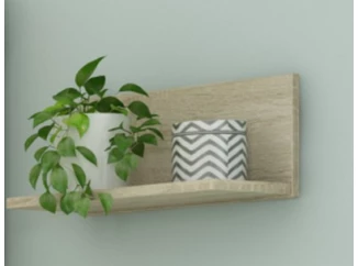 Nástěnná police Carlos, dub sonoma, 40 cm