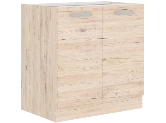 Dolní kuchyňská skříňka Bordeaux, 80 cm, dub bordeaux