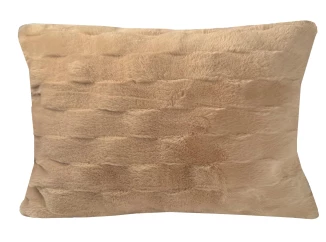Dekorační polštář Rabbit Bubble 50x70 cm, hnědý