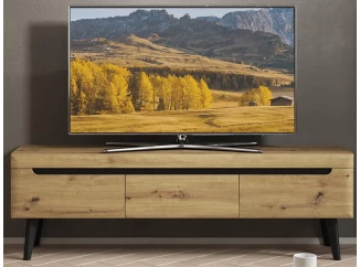 Široká TV skříňka Nordi, dub artisan, 160 cm