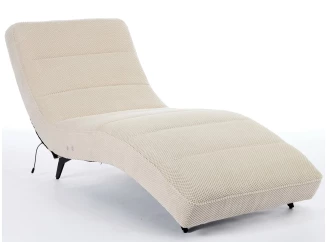 Relaxační lehátko s elektrickým polohováním Monaco, béžová látka