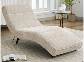 Relaxační lehátko s elektrickým polohováním Monaco, béžová látka