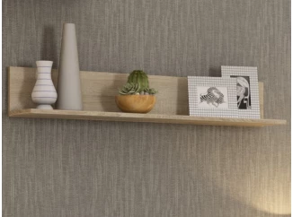 Nástěnná police Carlos, dub sonoma, 120 cm