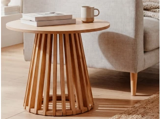 Odkládací stolek Siluet, světlý jasan