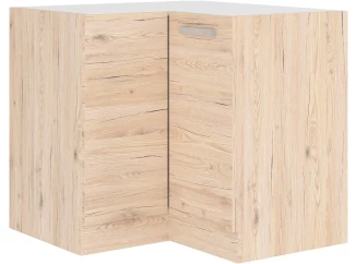 Dolní rohová kuchyňská skříňka Bordeaux, 90/90 cm, dub bordeaux