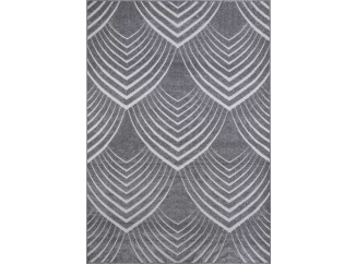 Koberec Oksi 120x170 cm, šedá geometrie