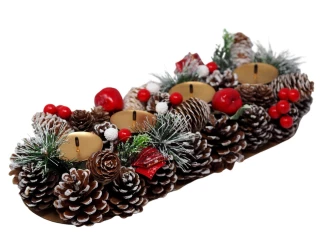 Vánoční adventní věnec 40 cm