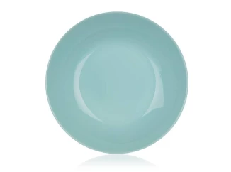 Hluboký talíř Diwali 20 cm, tyrkysové sklo