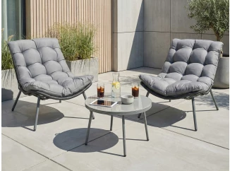 Set zahradního nábytku Trapani, 3dílný