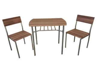 Jídelní set Sandy, ořech