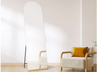 Zaoblené stojací zrcadlo Miriam