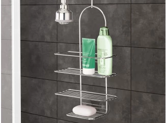 Regál do sprchy Reflex Luxy 3, chrom