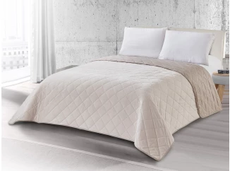 Přehoz postele Ultrasonic 220x240 cm, pískový