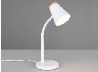 Stolní LED lampa Pongo, bílá