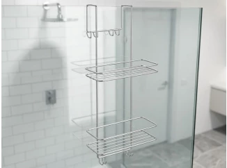 Regál do sprchy Reflex Luxy 2, chrom