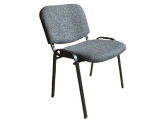 Konferenční židle Zuza, dýmově šedá tkanina