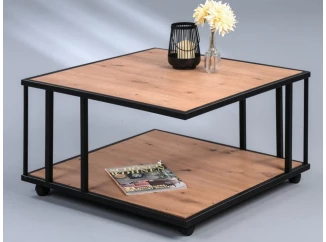 Konferenční stolek na kolečkách Paris, dub artisan