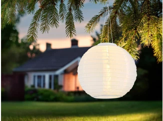 Solární osvětlení 30x55 cm, bílé