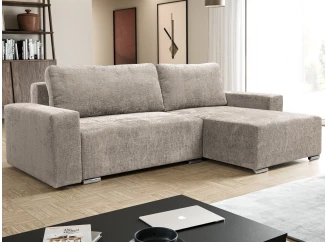 Rohová sedací souprava Anafi, béžová cappuccino látka