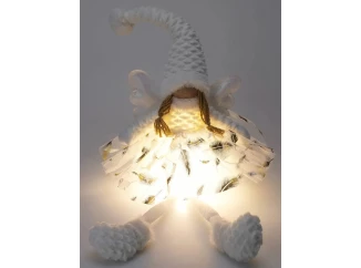 Vánoční dekorace Světelný anděl, 60 cm