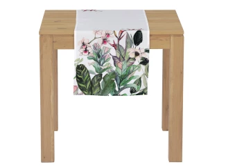 Běhoun na stůl 40x150 cm, orchidej s listy