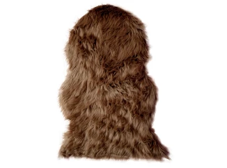 Imitace ovčí kůže 50x70 cm, taupe