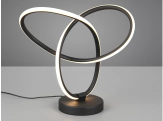 Stolní lampa LED Lando, černá