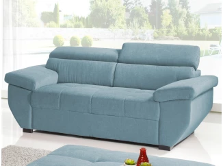 Dvojsedák Speedway, azurově modrá látka