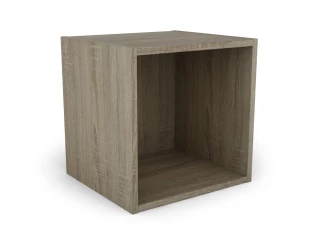 Nástěnný regál s 1 přihrádkou Jerry, dub sonoma