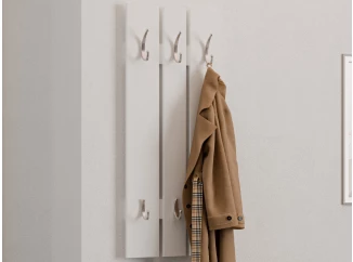 Šatní panel na zeď Panelo, bílý